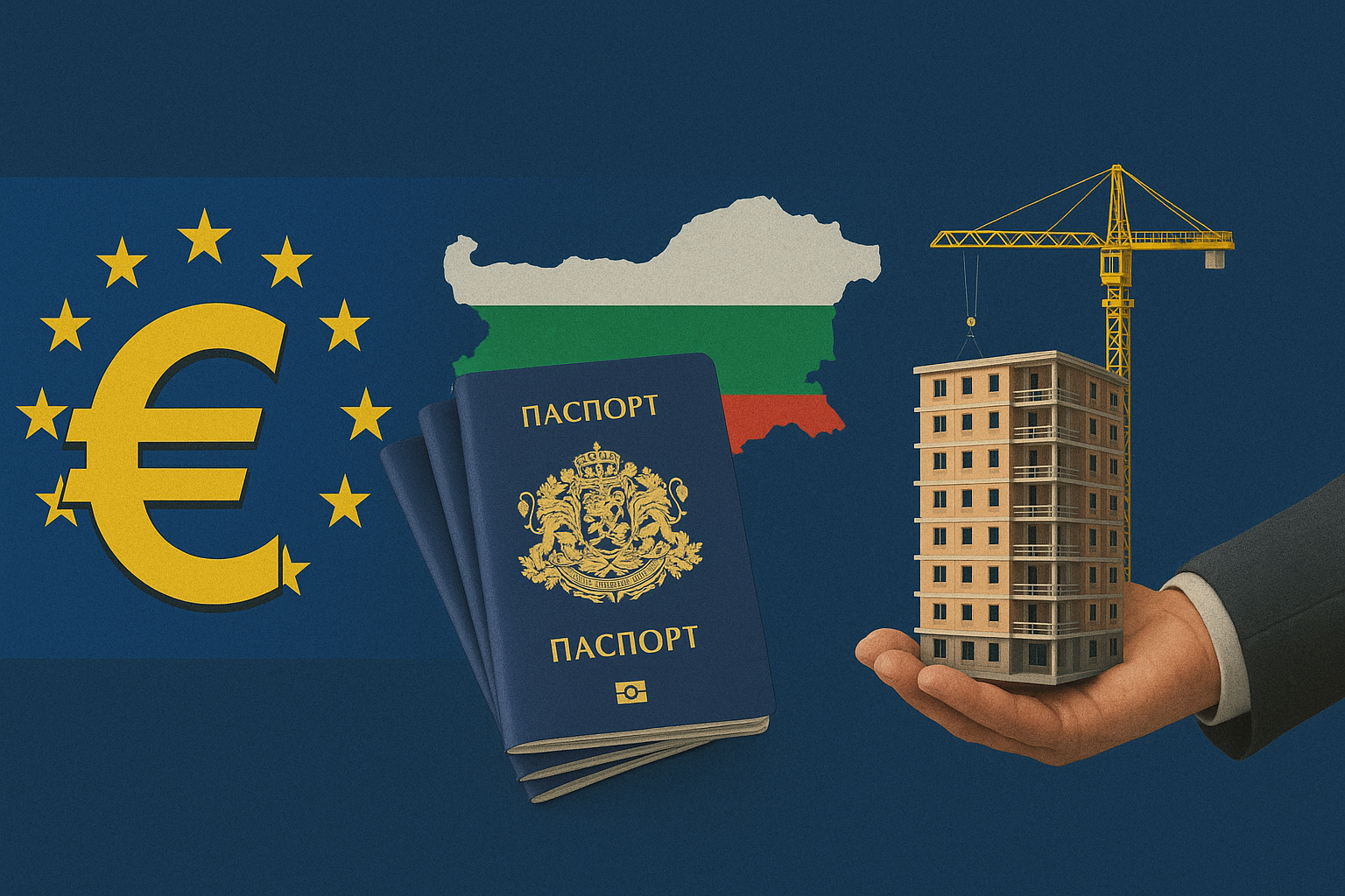 България 2026-2030 – символи на Еврозоната, завръщащи се българи и динамика на имотния пазар с ново строителство и градска инфраструктура.